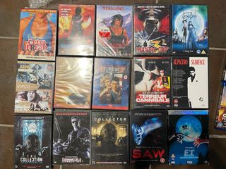 Lotto di 137 film ATTENZION!!! NON IN SPAGNOLO