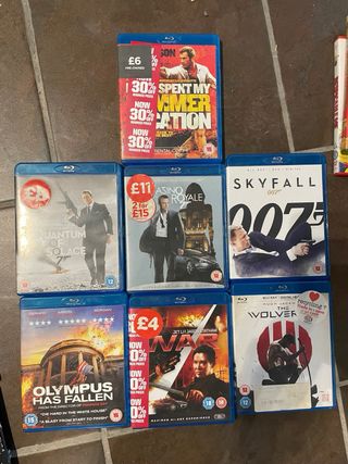 Lotto di 137 film ATTENZION!!! NON IN SPAGNOLO