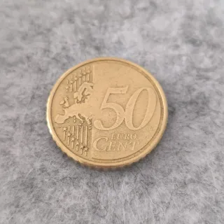 50 céntimos Chipre 2008 - Rara