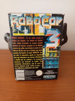 Robocop 3 NES Caja y Cartucho