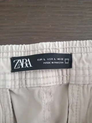 Pantalón beige hombre