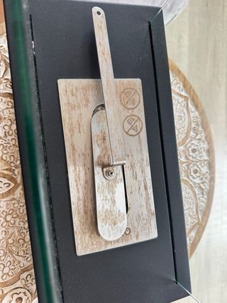 Estufa Bioetanol Negra y Transparente