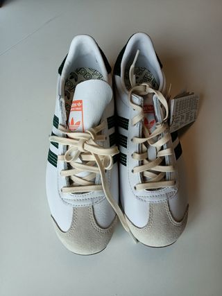 Zapatillas Adidas  Country OG,Mujer Blancas y Verd