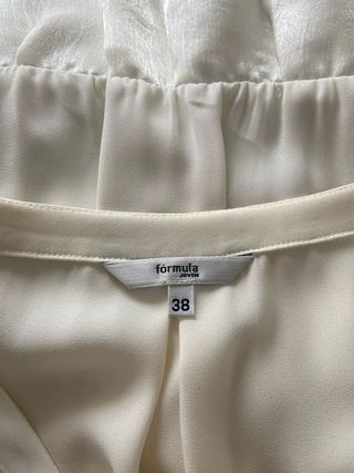 Blusa blanca Talla M/38