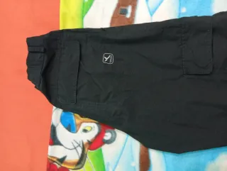 Pantalón Cargo Negro Nuevo