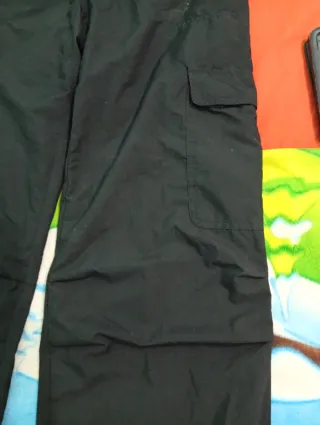 Pantalón Cargo Negro Nuevo