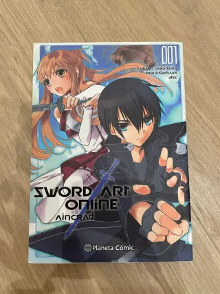 Pack Sword Art Online Manga y Juego Switch
