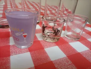 Lote de copas y vasos de coleccionista