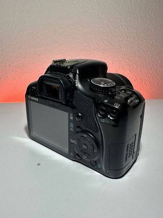 Cámara Canon EOS 450D Negra + Objetivo