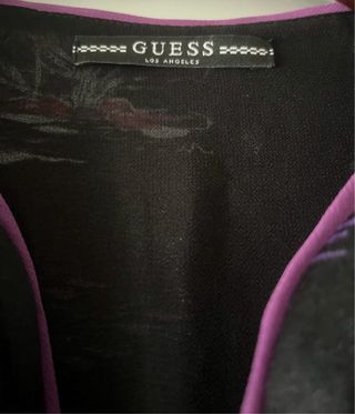 Vestido Guess estampado palmeras
