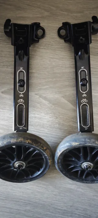 Ruedines regolabili per bici 20-24 pollici