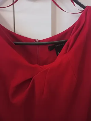 Vestido rojo Mango Talla L