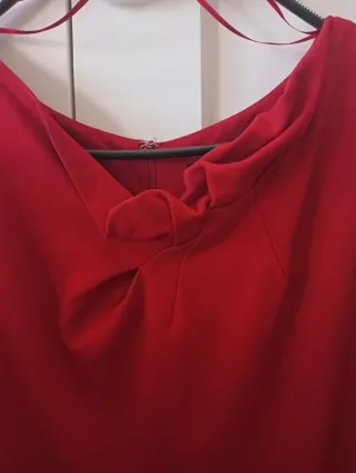 Vestido rojo Mango Talla L