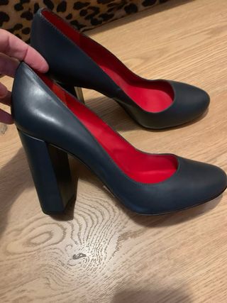 Zapatos Pura Lopez Tacon Azul