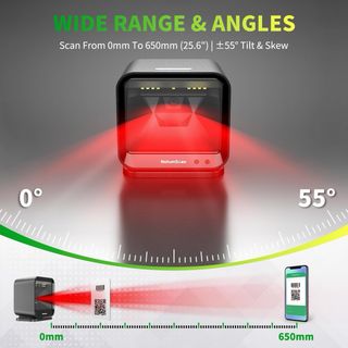 NUOVO! Scanner Codice a Barre a Mano Libera