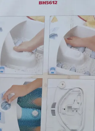 BAÑERA HIDROMASAJE DE PIES. NUEVA.