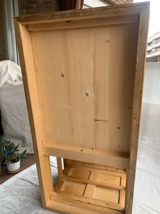 Mesa de centro madera rectangular