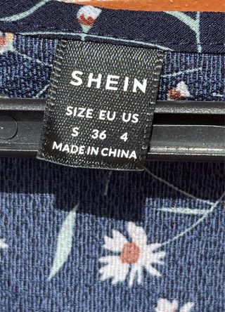 Vestido premamá Shein floral