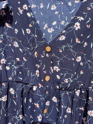 Vestido premamá Shein floral