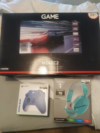 Lote Gaming: Monitor GAME 23.8 y Accesorios