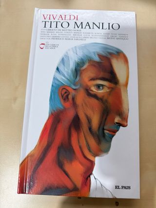 CD Vivaldi Tito Manlio Ópera Clásica