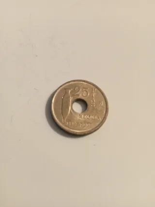 Moneda 25 Pesetas 1997 España