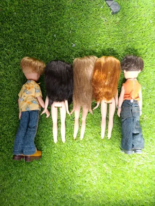 Lote 5 Muñecas Bratz originali