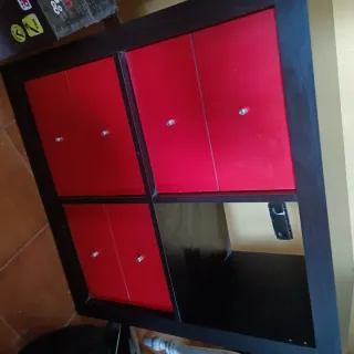 Mueble o repisa KALLAX con cajoneras