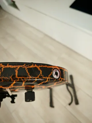 Kramer Superstrat crackle Naranja/Negro 90s