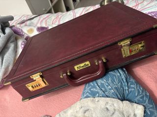 Maletín Cubiertos Nivella Dorado Antiguo