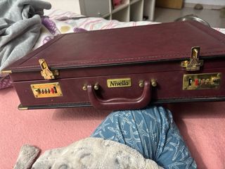 Maletín Cubiertos Nivella Dorado Antiguo
