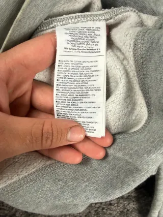 ¡¡OFERTA!! Talla L Sudadera Nike Gris