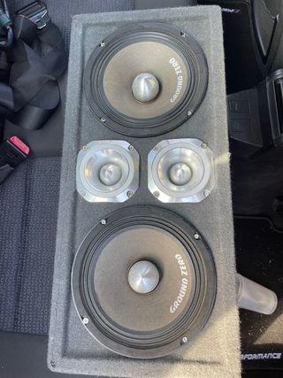 Equipo de musica para coche Altavoces Ground Zero