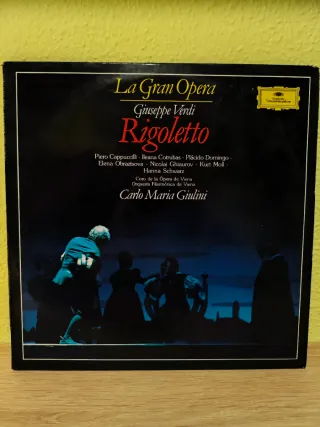 DISCO VINILO: VERDI - RIGOLETTO - LA GRAN ÓPERA