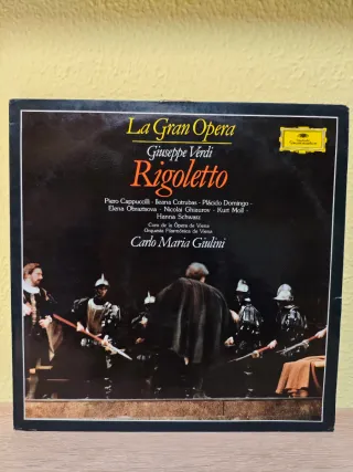 DISCO VINILO: VERDI - RIGOLETTO - LA GRAN ÓPERA