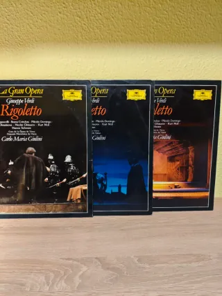 DISCO VINILO: VERDI - RIGOLETTO - LA GRAN ÓPERA