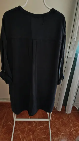 Camisola larga mujer talla 50/52 azul