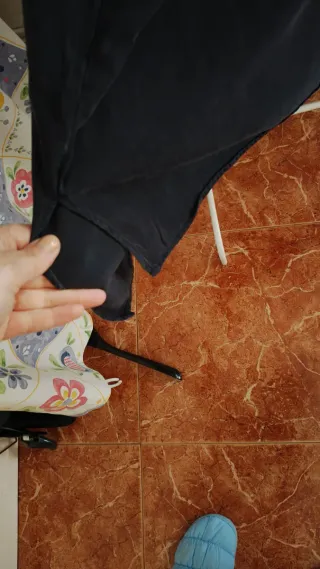 Camisola larga mujer talla 50/52 azul