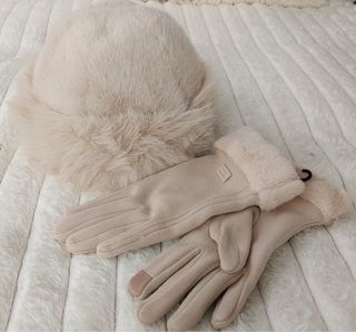 Conjunto gorro y guantes