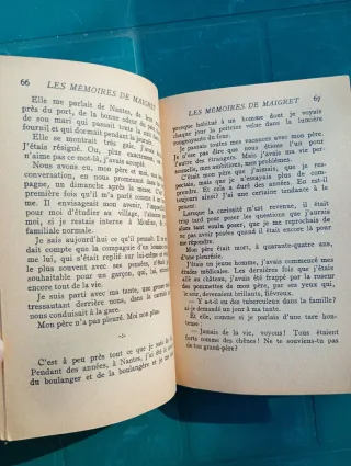 Les mémoires de Maigret - Simenon