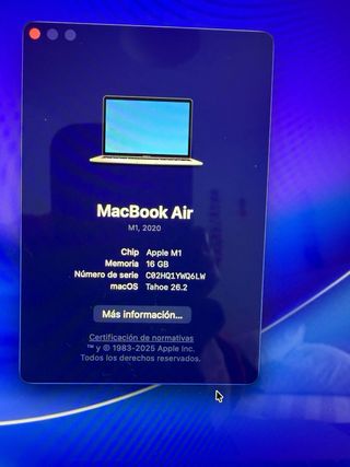 MacBook Air M1 Argento