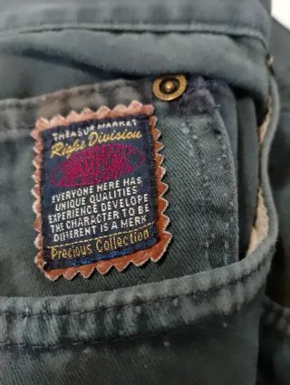 Pantaloni Wampum Uomo Cotone