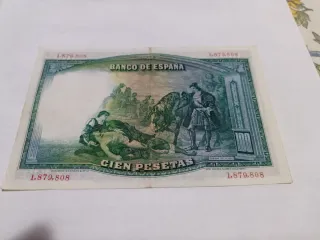 Billete 100 pesetas Banco de España 1931