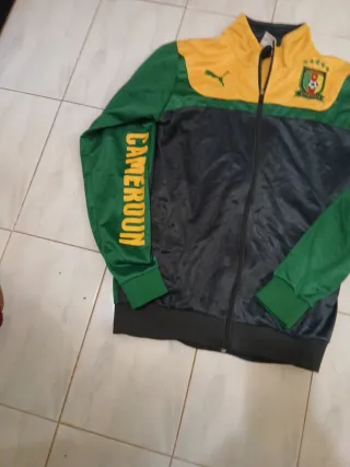 Felpa Puma Uomo L Slim Grigio Verde Giallo