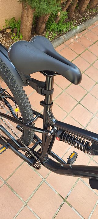 Bicicleta MTB Rockrider 29 Expl 100 S Negra