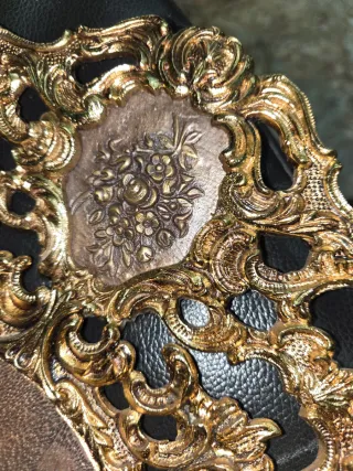 Centros de mesa bronce macizo antiguo grande