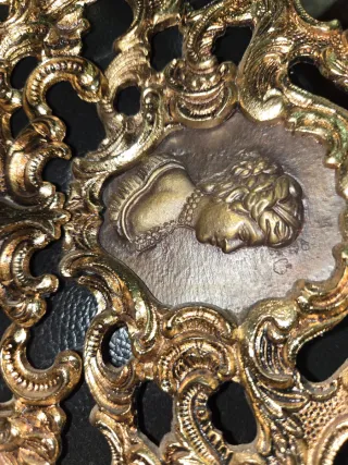 Centros de mesa bronce macizo antiguo grande