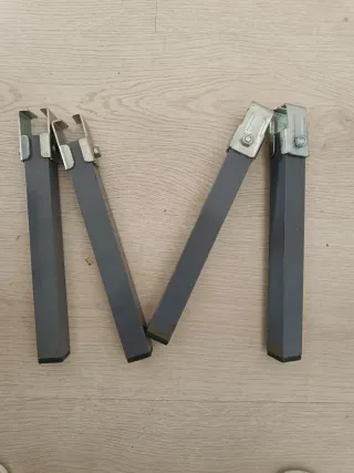 Cama 105x180+patas28cm+colchón 105x180x18+almohada