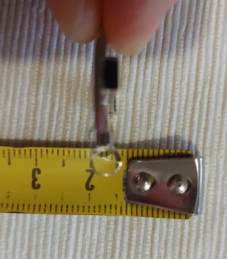 Ciondolo Croce Oro Bianco 750