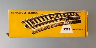 Marklin 5213 Binario Curvo H0 vintage